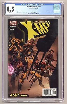 Buy Uncanny X-Men 450 (CGC 8.5) X-23 Appearance Claremont Davis 2004 Marvel K776 • 21.73£