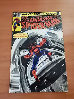 Buy Amazing Spider-Man 230 VF- / Juggernaut / (1982) / Newsstand • 23.71£