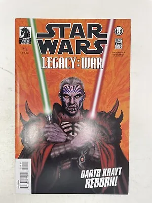 Buy Star Wars Legacy War #1 2010 Dark Horse Comics Darth Krayt Reborn • 8.76£