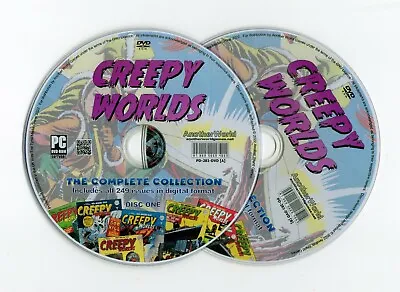 Buy Creepy Worlds - The Complete Comic Book Collection On DVD (2 Disc Set) • 6.99£