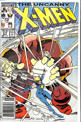 Buy Uncanny X-Men 217 (1987) Newsstand Simonson/Wiacek-c Guice/Leialoha-a • 3.19£
