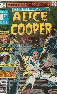 Buy Marvel Comics Marvel Premiere #50 1st Alice Cooper (1979) 1st Print (5) Vf • 40£