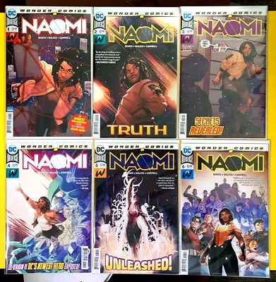 Buy Naomi #1-6 Complete Set- Run Bendis DC Wonder Comic 1st Print NM- • 80.24£