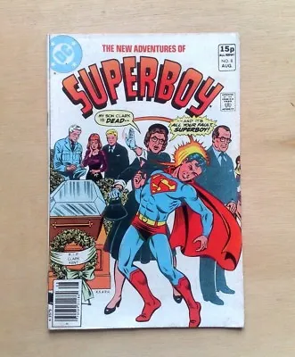 Buy SUPERBOY (SUPERMAN) #8 'CLARK KENT MUST DIE' DC COMICS AUG 1980 1st PRINT FINE • 3.99£