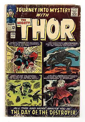 Buy Thor Journey Into Mystery #119 GD+ 2.5 1965 1st App. Hogun, Fandrall, Volstagg • 17.39£