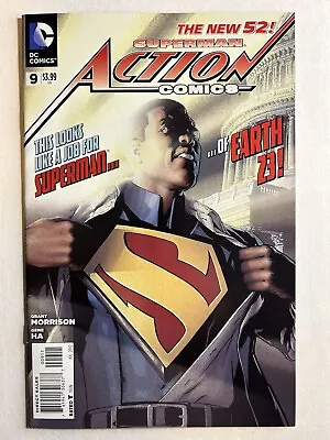Buy Action Comics #9 New 52 | VF/NM | 2ND App.  Of Calvin Ellis (Earth-23 Superman) • 9.59£