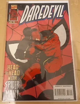 Buy Daredevil #354, Marvel Comics, 1996, 1st Meeting Spiderman, Ben Reilly Daredevil • 8.99£