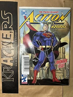 Buy DC Action Comics #1000 Landmark Issue - COA Signed By Brian Michael Bendis #237 • 33£