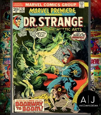 Buy Marvel Premiere #12 (1973) FN/VF 7.0 1st App Lilia Queen Of Gypsies Dr. Strange • 16.05£