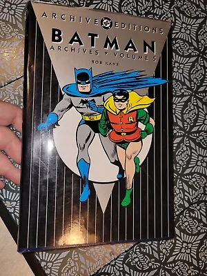 Buy DC Archives Batman Vol. 5 Detective Comics #103-119 HC - 2001 • 16.81£
