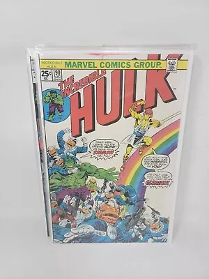 Buy Incredible Hulk #190 Marvel Comics *1975* 8.0 • 8.87£