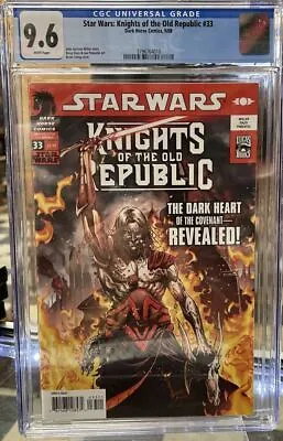 Buy Star Wars: Knights Of The Old Republic 33 (2008) CGC 9.6 Haazen Dark Horse • 63.55£