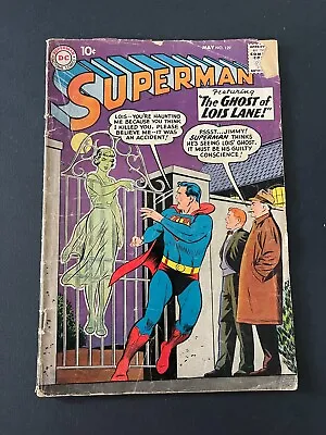 Buy Superman #129 - 1st Appearance Of Lori Lamaris (DC, 1959) Good • 33.06£