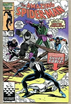 Buy Amazing Spider-Man #280-1986 Nm- Jack O'Lantern Silver Sable  • 14.47£