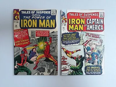 Buy Tales Of Suspense 56, 61 1964 Marvel Comics Silver Age Iron Man  • 122.73£
