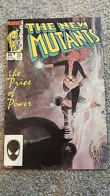 Buy Marvel Comics - The New Mutants - Number 25 - March 1985 • 25£