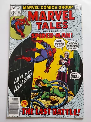 Buy Marvel Tales Spider-Man #94 1978 FINE+ 6.5 Reprints 1st Story From ASM #115 • 9.99£