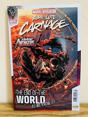 Buy Marvel Essentials #1 Absolute Carnage/savage Avengers Panini Comics #7 • 5.94£