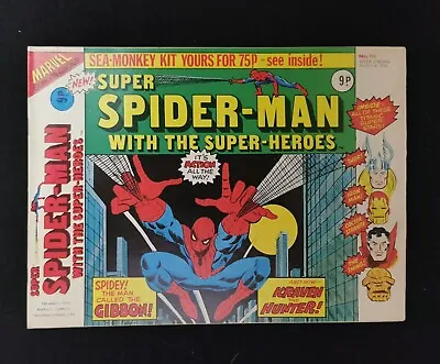Buy Super Spider-man With The Super-Heroes No. 160 1976 - - Classic Marvel Comics • 9.99£