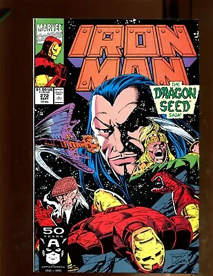 Buy Iron Man #272 (9.2) 1991 The Dragon Seed Saga • 3.04£
