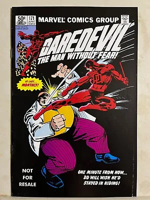 Buy DAREDEVIL MARVEL COMIC BOOK 2005 Reprint Of #171-MAN WITHOUT FEAR-NICE!!! • 4.80£