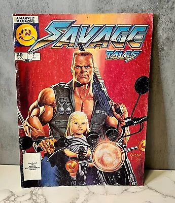 Buy Savage Tales Vol.2 #7 Marvel Magazine Oct 1986 John Severin Gray Morrow • 5.59£