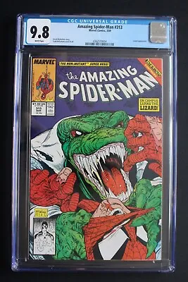 Buy Amazing Spider-Man #313 Vs LIZARD Battle 1989 Inferno TODD MCFARLANE CGC 9.8 • 134.32£