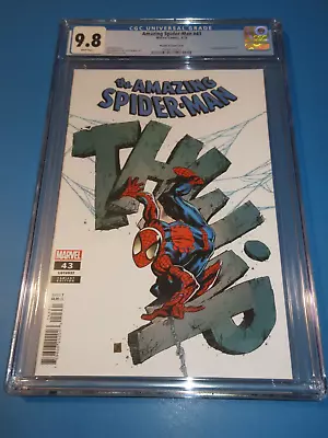Buy Amazing Spider-man #43 Thwip Variant CGC 9.8 NM/M Gorgeous Gem Wow • 50.04£