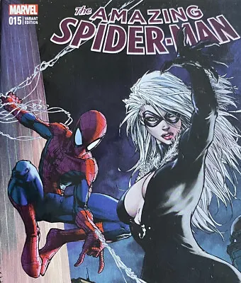Buy Amazing Spider-Man #15 194 MICHAEL TURNER Black Cat Color Variant NM RARE • 28.14£
