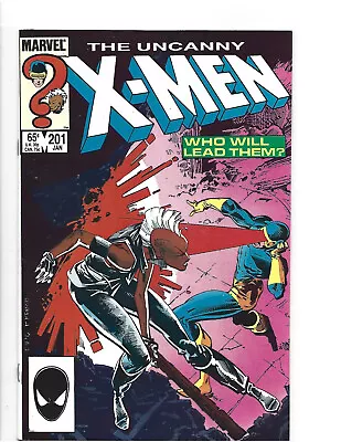 Buy UNCANNY X-MEN # 201 * First Appearance CABLE (as Baby Nathan) * 1986 * NICE COPY • 12.78£