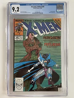 Buy X-Men #256 | CGC 9.2 | Marvel 1989 | Debut New Psylocke | Mandarin App | Jim Lee • 43.69£