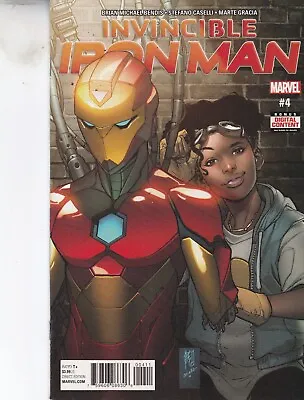Buy Marvel Comics Invincible Iron Man Vol. 4 #4 April 2017 Fast P&p Same Day Dispatc • 4.99£