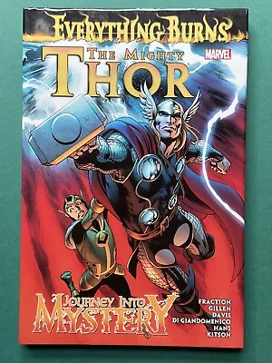 Buy Mighty Thor Journey Into Mystery Everything Burns Hardcover VF/NM (Marvel '13) • 7.99£