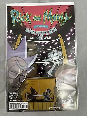 Buy Rick & And Morty Presents Snuffles Goes To War #1 Dowdy Cover Oni Press Comics • 10£