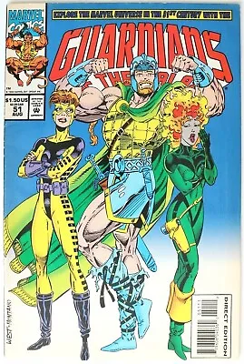 Buy Comic Book - Marvel - Guardians Of The Galaxy - #51 Aug 1994 - Very Good • 7.99£