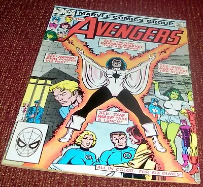Buy Avengers #227 • KEY 2nd Appearance Of Monica Rambeau As Captain Marvel! • 8£