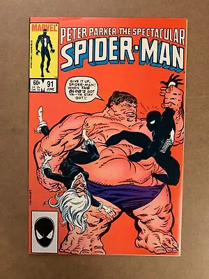 Buy The Spectacular Spider-Man #91 - Jun 1984 - Vol.1 - Direct - Minor Key - (1003A) • 4.06£