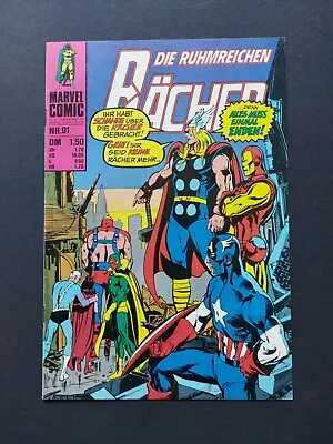 Buy MARVEL WILLIAMS / THE AVENGERS No. 91 / EXCELLENT CONDITION / Z1 • 12.84£