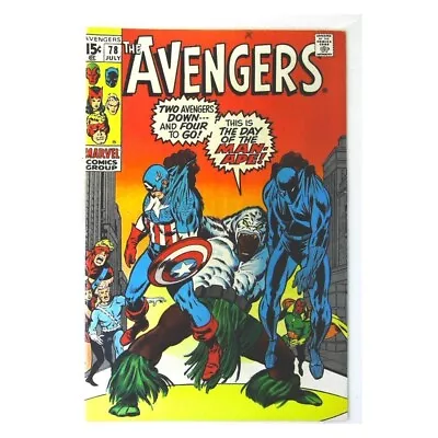 Buy Avengers (1963 Series) #78 In Fine + Condition. Marvel Comics [h, • 33.77£