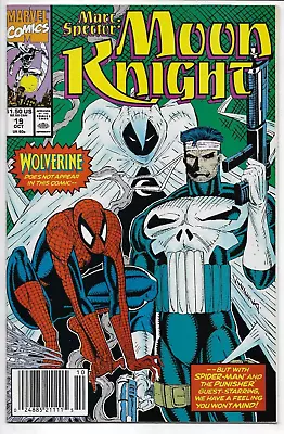 Buy Marc Spector: Moon Knight #19 Marvel Dixon Velluto Palmer 1990 VFN/NM • 9.99£