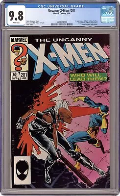 Buy Uncanny X-Men #201 CGC 9.8 1986 4403619020 1st App. Nathan Summers • 91.94£