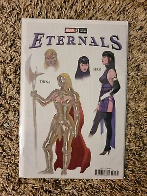 Buy Eternals #3 (Marvel Comics, 2021) Design Variant • 3.98£