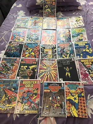 Buy BOOSTER GOLD # 1-25 DC COMICS 1986...ALL VFN/NM...Complete Set. • 180£