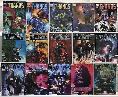 Buy Marvel Comics Thanos Comic Book Lot Of 15 • 23.64£
