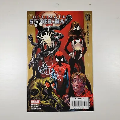 Buy Ultimate Spider-Man #103 (2006, Marvel) Signed By Brian Michael Bendis NM+ COA • 35.58£
