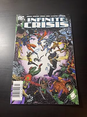 Buy Infinite Crisis #4 (7.5 VF-) Newsstand Variant - 2006 • 6.42£