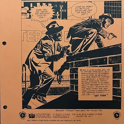 Buy Nickel Library #20 Alex Toth Dragnet 1957 San Francisco Comic Book Co. RARE 👀 • 19.70£