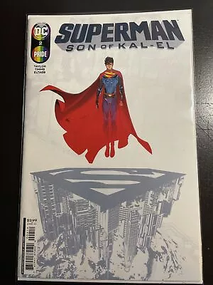 Buy Superman Son Of Kal-el #2 DC 2021 2nd PTG Pride Variant • 2.20£