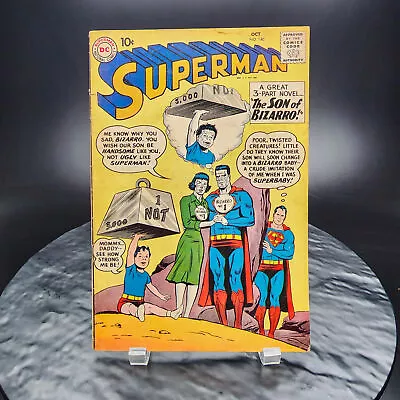 Buy Superman #140 (1960) DC Comics VG+ 1st Bizarro Supergirl & Blue Kryptonite • 56.72£