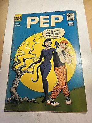 Buy Pep Comics # 155 1962, Archie,  Cat Woman Cover, Scarce, Comic Book • 160.49£
